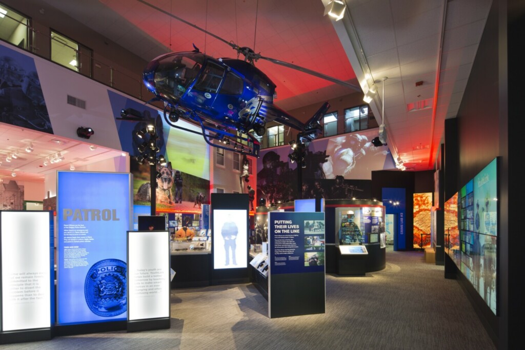 To showcase some of our police exhibits in the museum.
